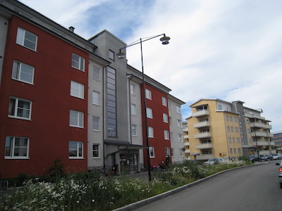 スウェーデンの集合住宅