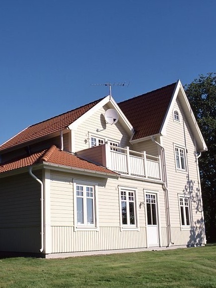スウェーデン本国仕様の住宅